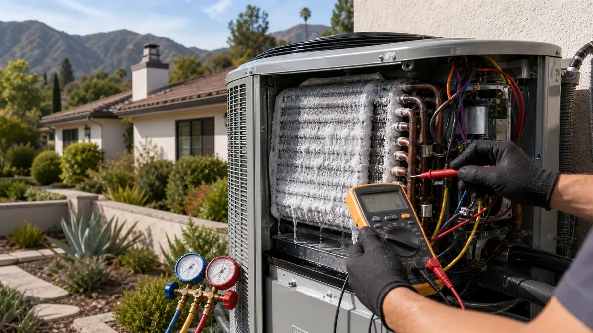 Reading a Mitsubishi fault code on an older Baldwin Stocker home system