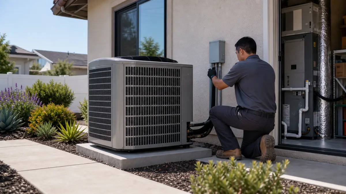 Mitsubishi Electric MXZ-SM multi-zone heat pump installed at an Arcadia estate